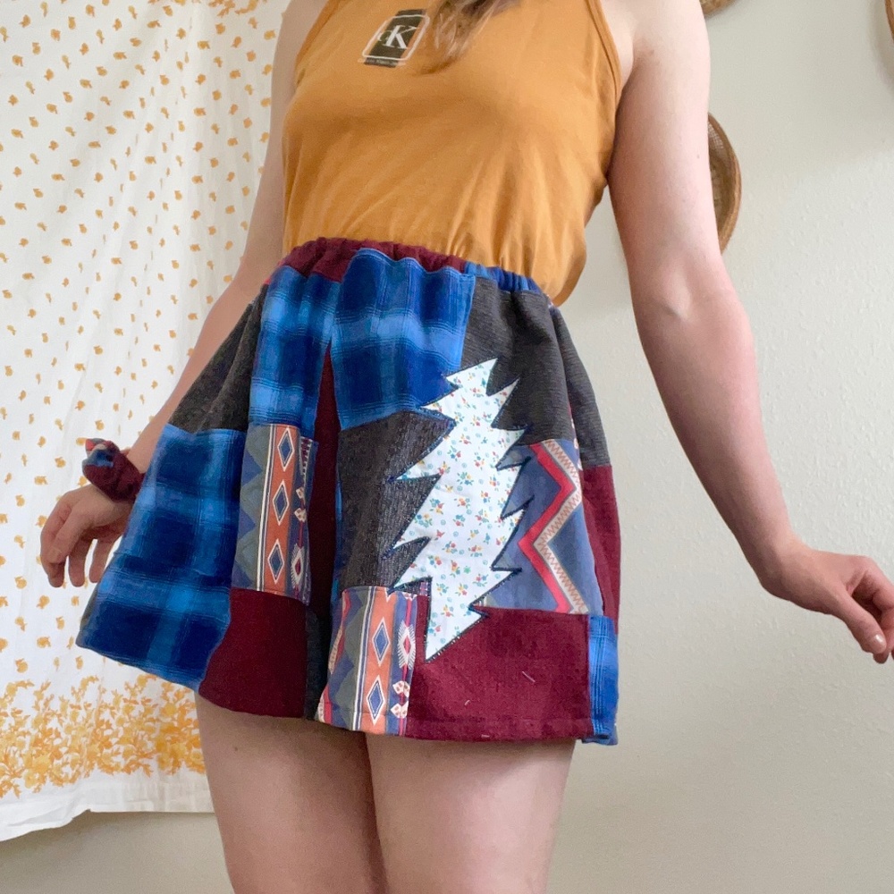 Grateful Dead Patchwork Shorts - image 2